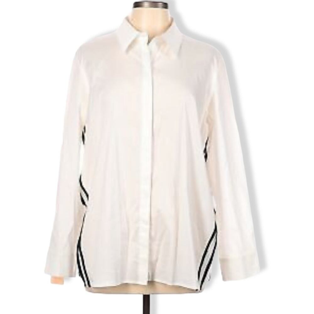 MISOOK WOMENS BUTTON FRONT LONG SLEEVE BLOUSE SIZE XS - Picture 1 of 11